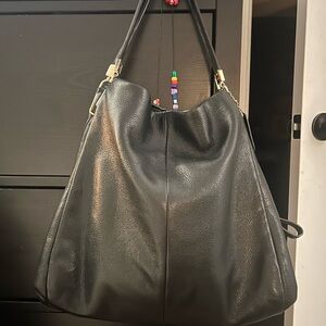 Elegant Black Coach Bag